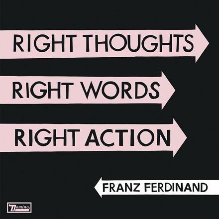 Cover Avarts 2013 - Grafixpol: Franz Ferdinand - Right Thoughts. Right Words. Right action